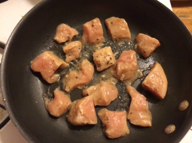 Seared chicken