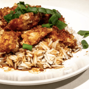 Honey Sriracha Panko-Crusted&nbsp;Chicken